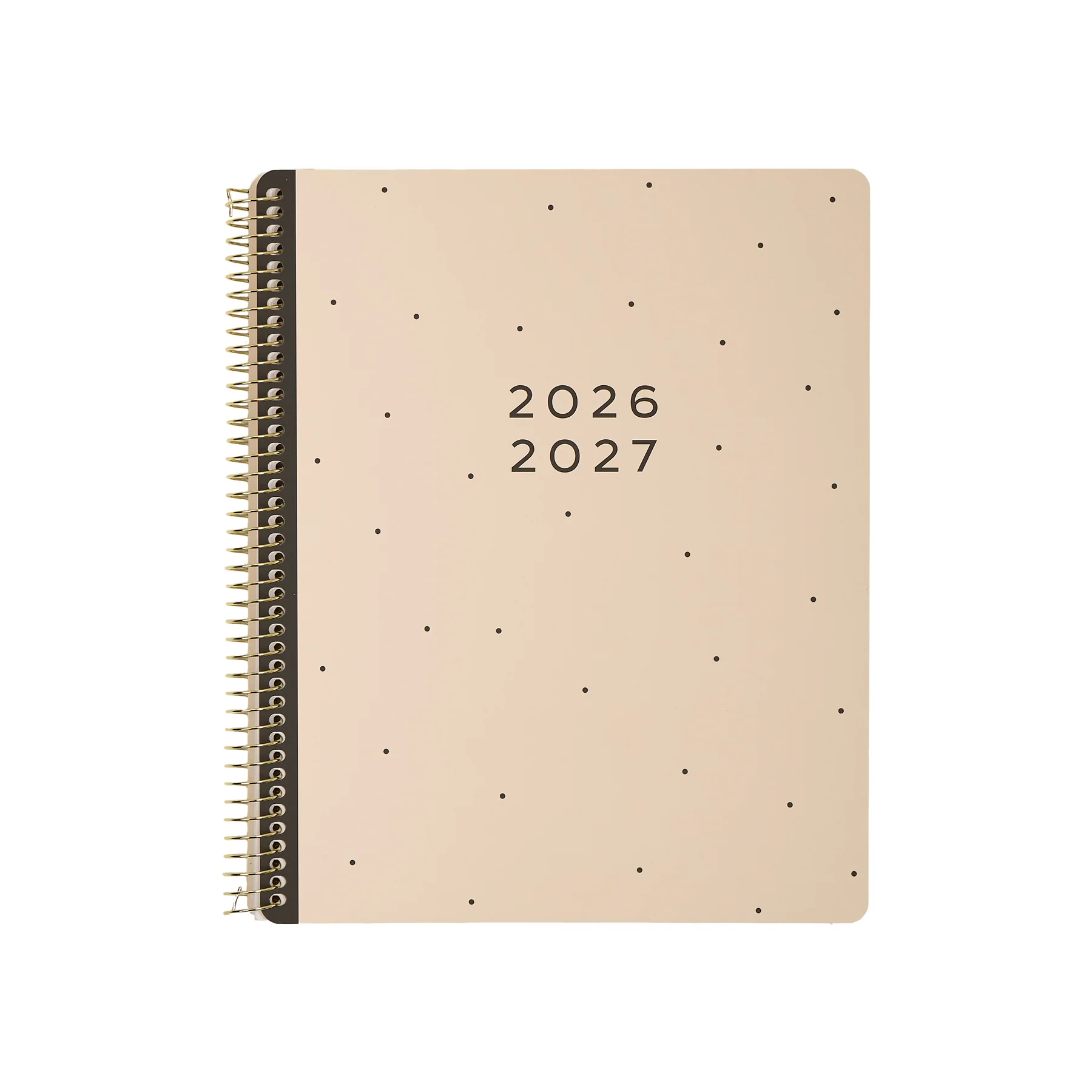 2026–2027 GO BIG Minimalist Dot Large Print Spiral Planner - Large Dashboard Layout - 15 Months
