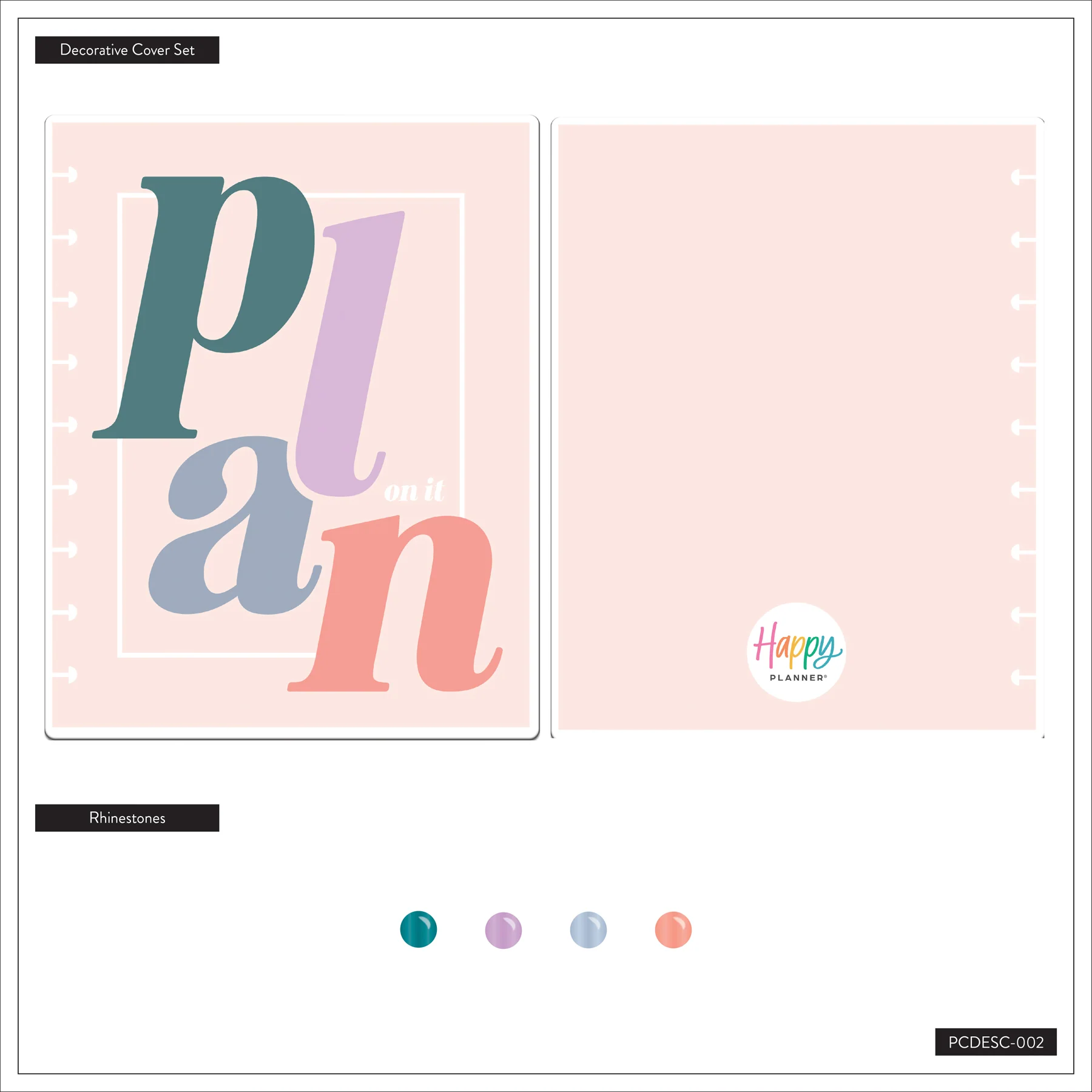 Big Plans - Classic DIY Decorative Planner Cover Set - Image 13