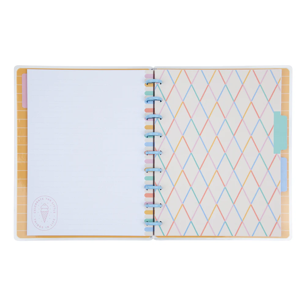 Boardwalk Ice Cream - Dotted Lined Classic Notebook - 60 Sheets - Image 2