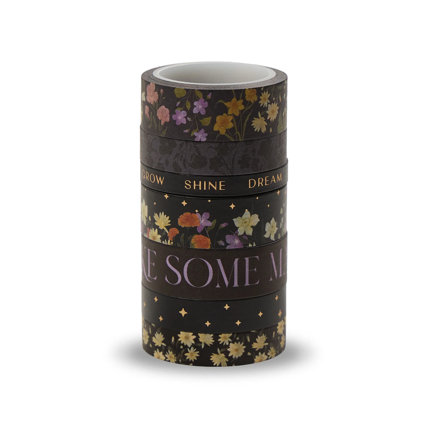 Dark Garden - Washi Tape - 7 Pack