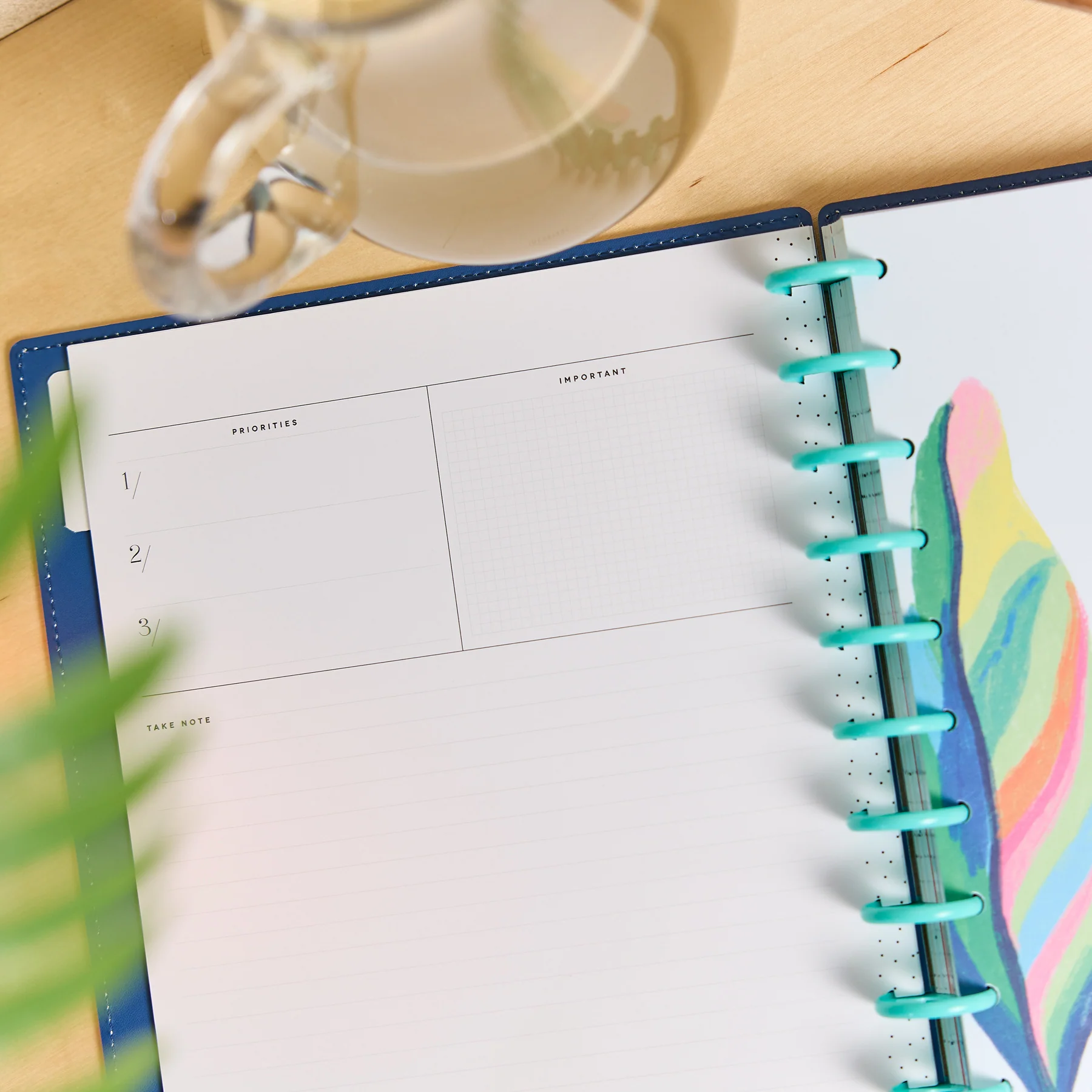 DELUXE Undated Sunshine Splash Customizable Planner - Big Dashboard Layout - 12 Months - Image 14