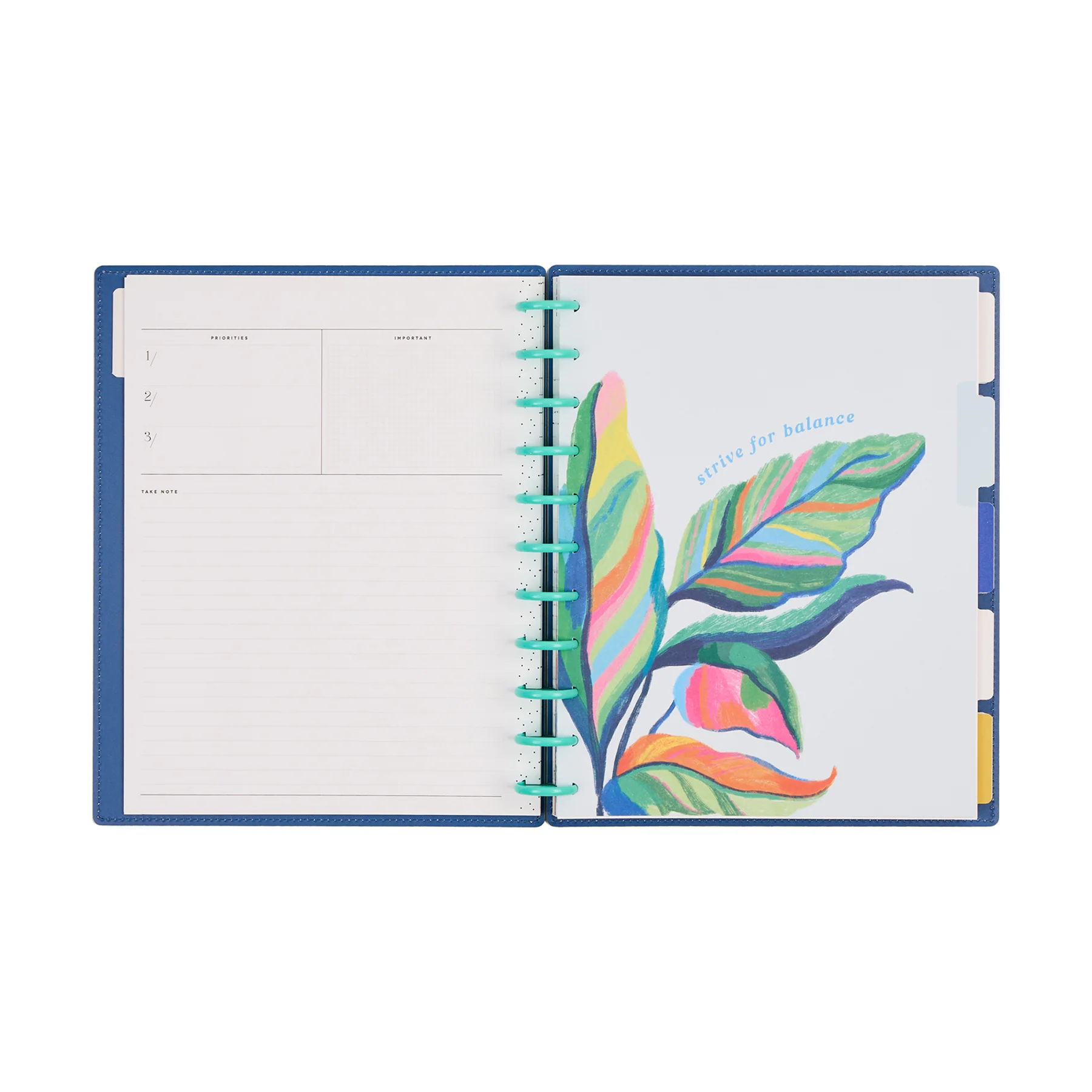 DELUXE Undated Sunshine Splash Customizable Planner - Big Dashboard Layout - 12 Months - Image 18