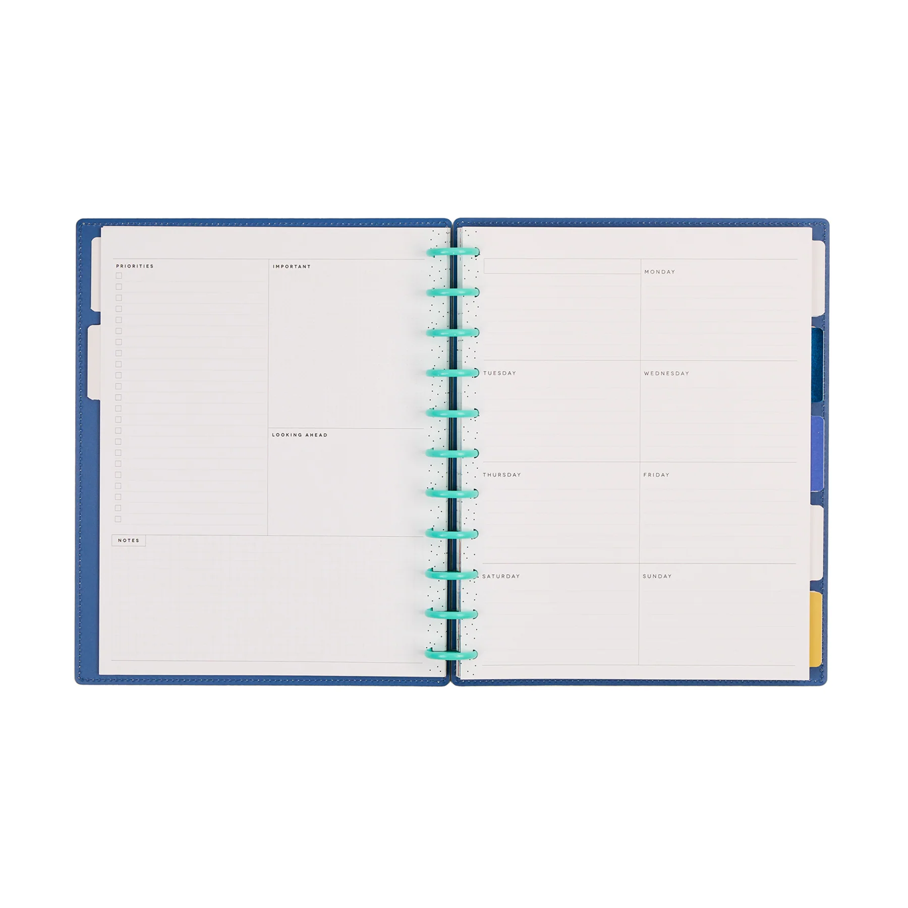 DELUXE Undated Sunshine Splash Customizable Planner - Big Dashboard Layout - 12 Months - Image 20