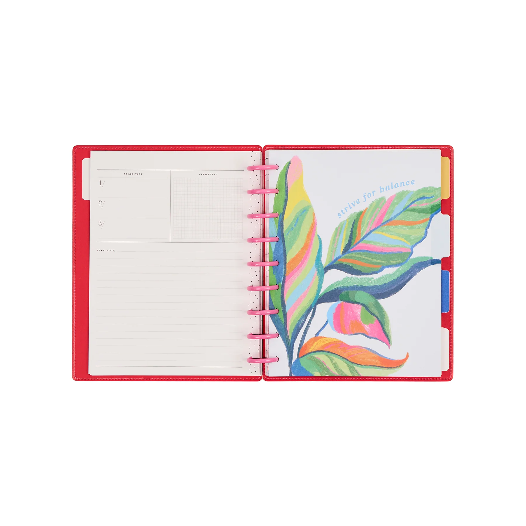 DELUXE Undated Sunshine Splash Customizable Planner - Classic Dashboard Layout - 12 Months - Image 17