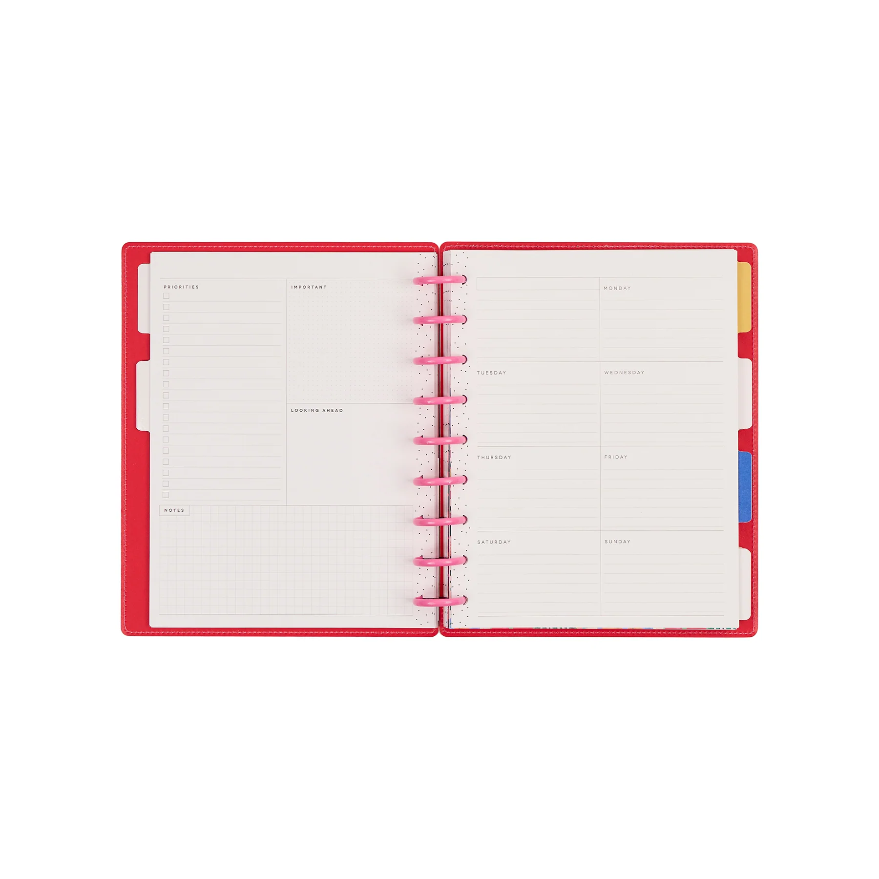 DELUXE Undated Sunshine Splash Customizable Planner - Classic Dashboard Layout - 12 Months - Image 19