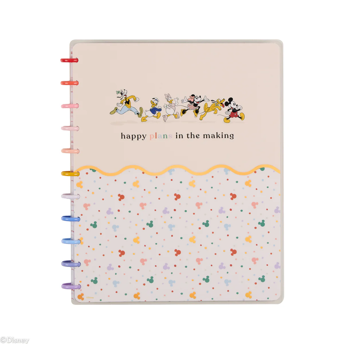 Disney Mickey Mouse & Friends Teacher - Dotted Lined Big Notebook - 60 Sheets