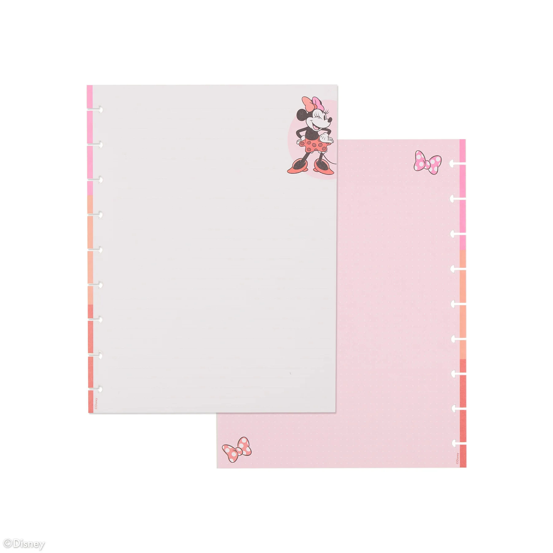 Disney Minnie Mouse Bow Happy - Dot Lined + Dot Grid Classic Filler Paper - 40 Sheets