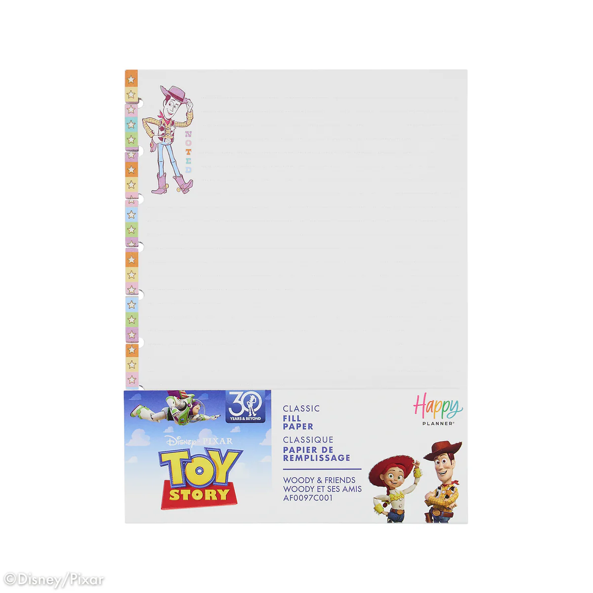 Disney &Pixar Toy Story 30th Anniversary - Dotted Lined Classic Filler Paper - 40 Sheets - Image 6