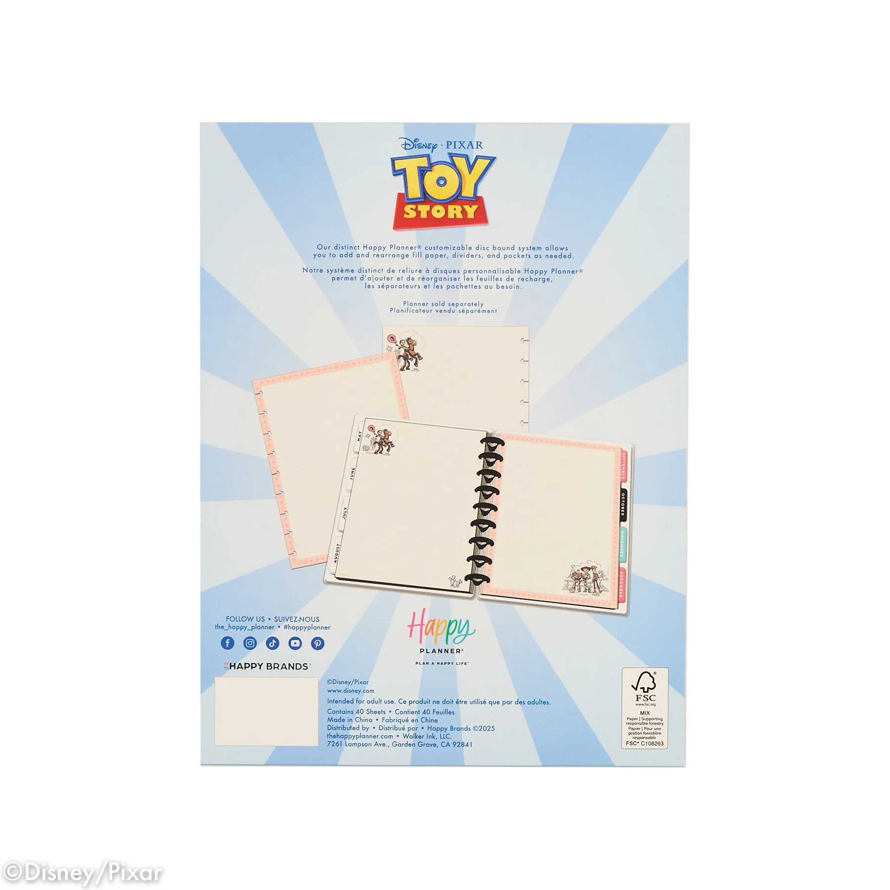 Disney & Pixar Toy Story Desert Rodeo - Dotted Lined Classic Filler Paper - 40 Sheets - Image 9