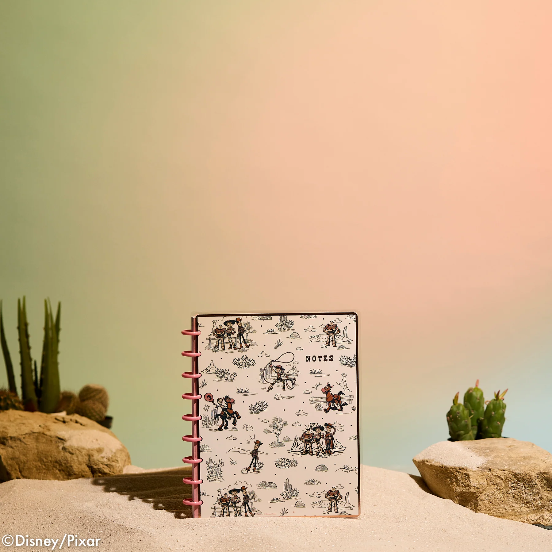 Disney & Pixar Toy Story Desert Rodeo - Dotted Lined Classic Notebook - 60 Sheets - Image 3