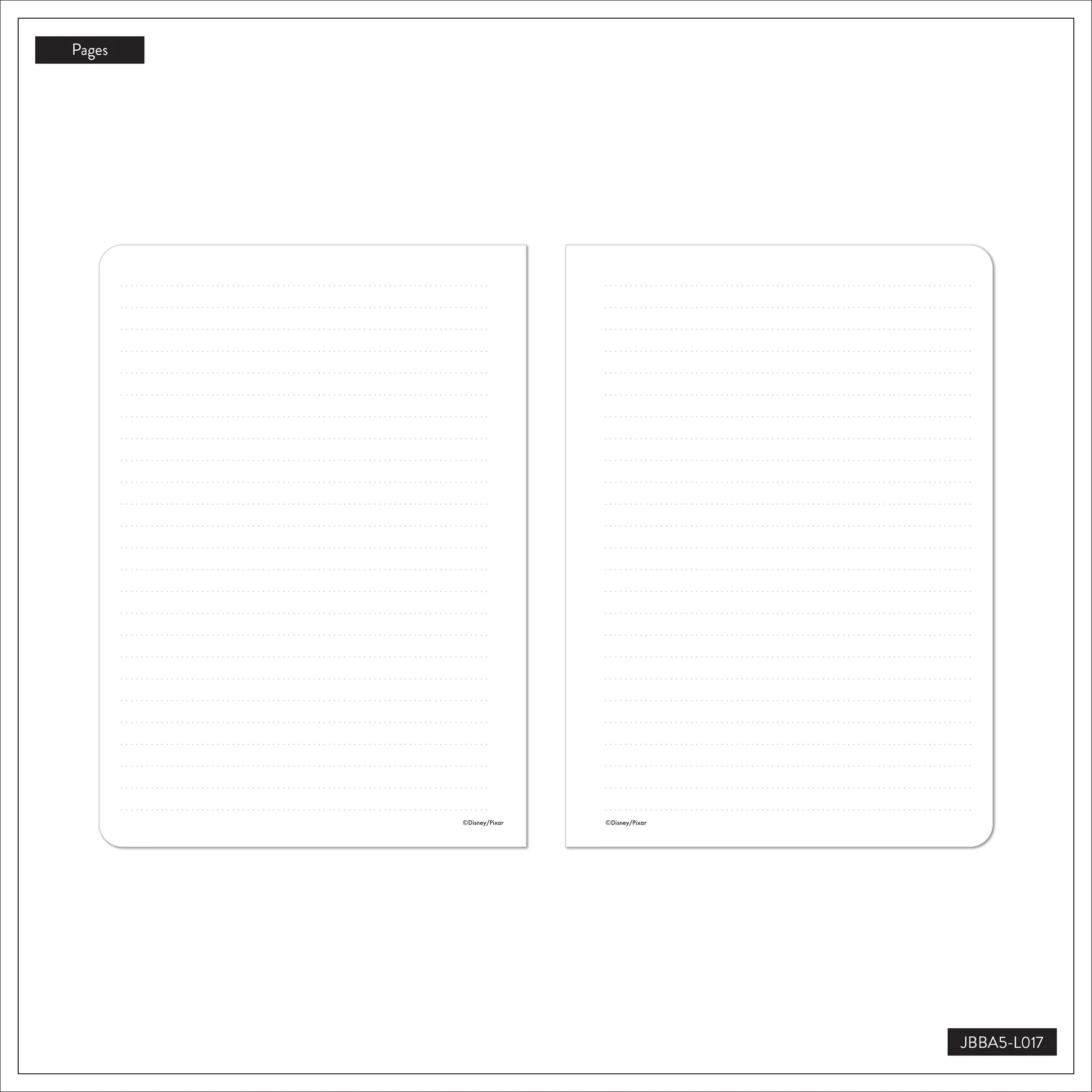 Disney & Pixar Toy Story Friends - Dotted Lined Book Bound Journal - 80 Sheets - Image 8