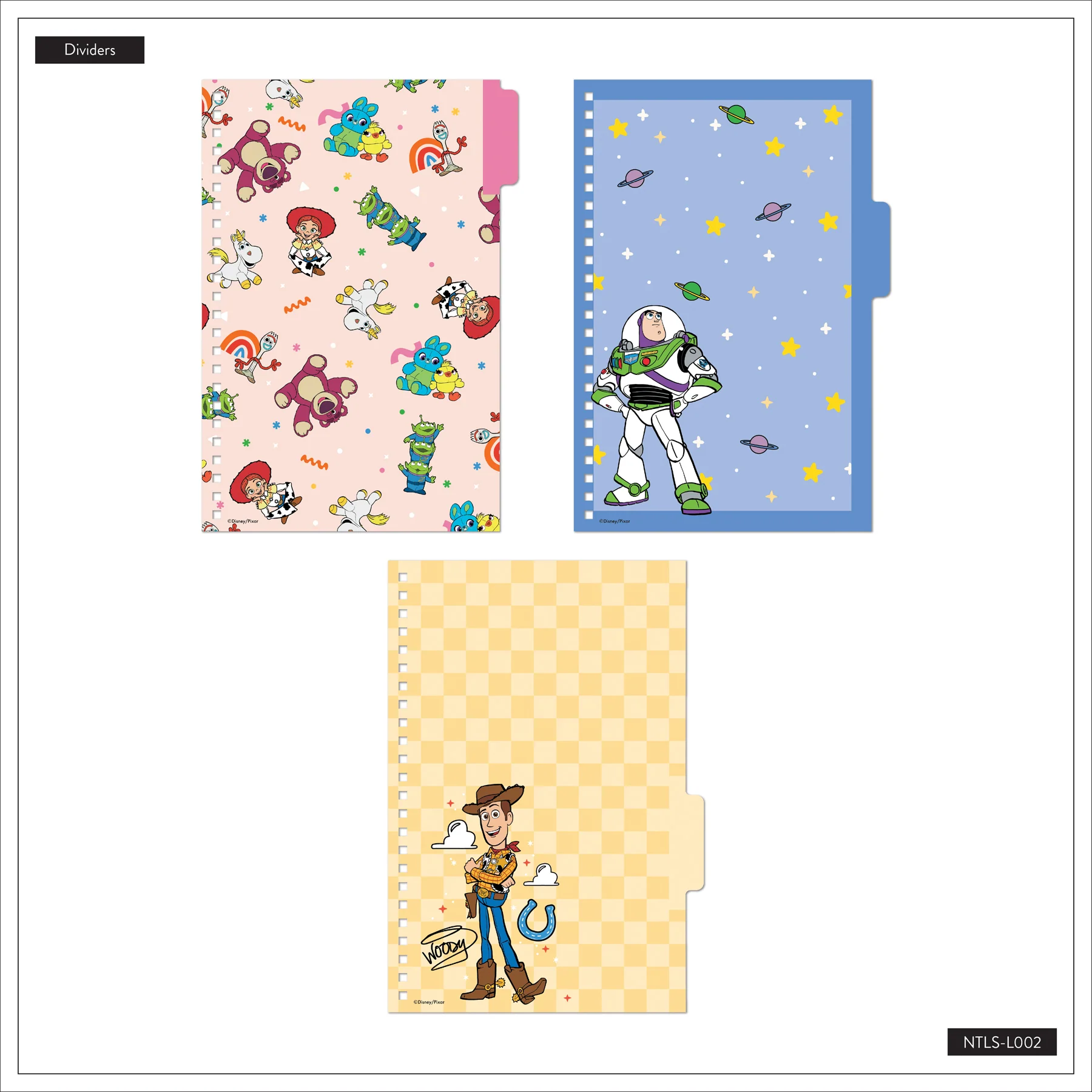 Disney & Pixar Toy Story Friends - Dotted Lined Small Spiral Notebook - 60 Sheets - Image 10