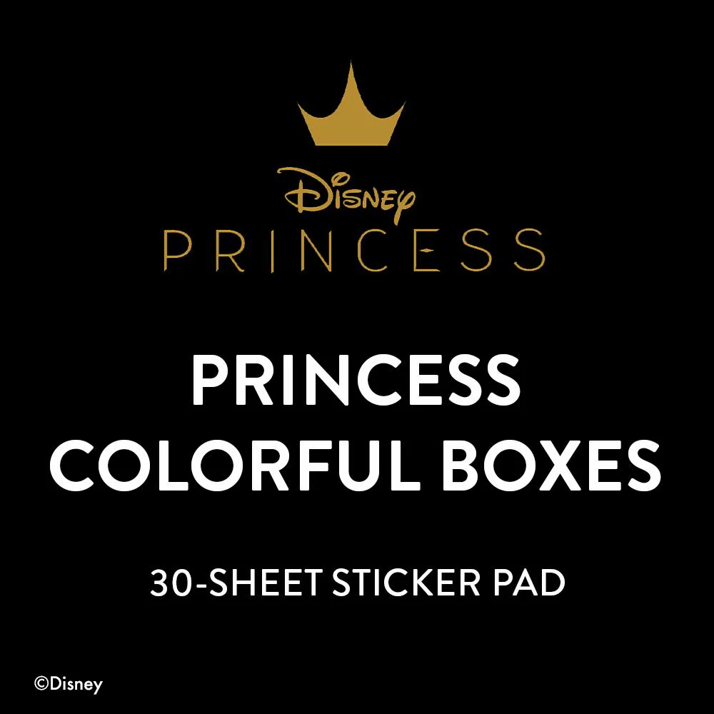 Disney© Value Pack Stickers - Princess Colorful Boxes - Image 5