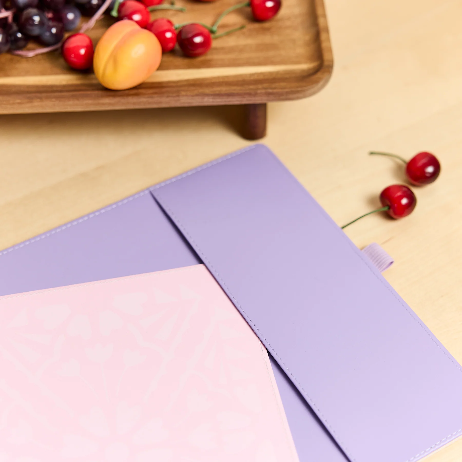 Embroidered Tiny Florals - Deluxe Classic Planner Folio - Image 6