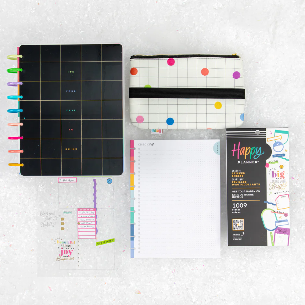 Happy Planner Starter Bundle - Classic Planner Gift Box Set