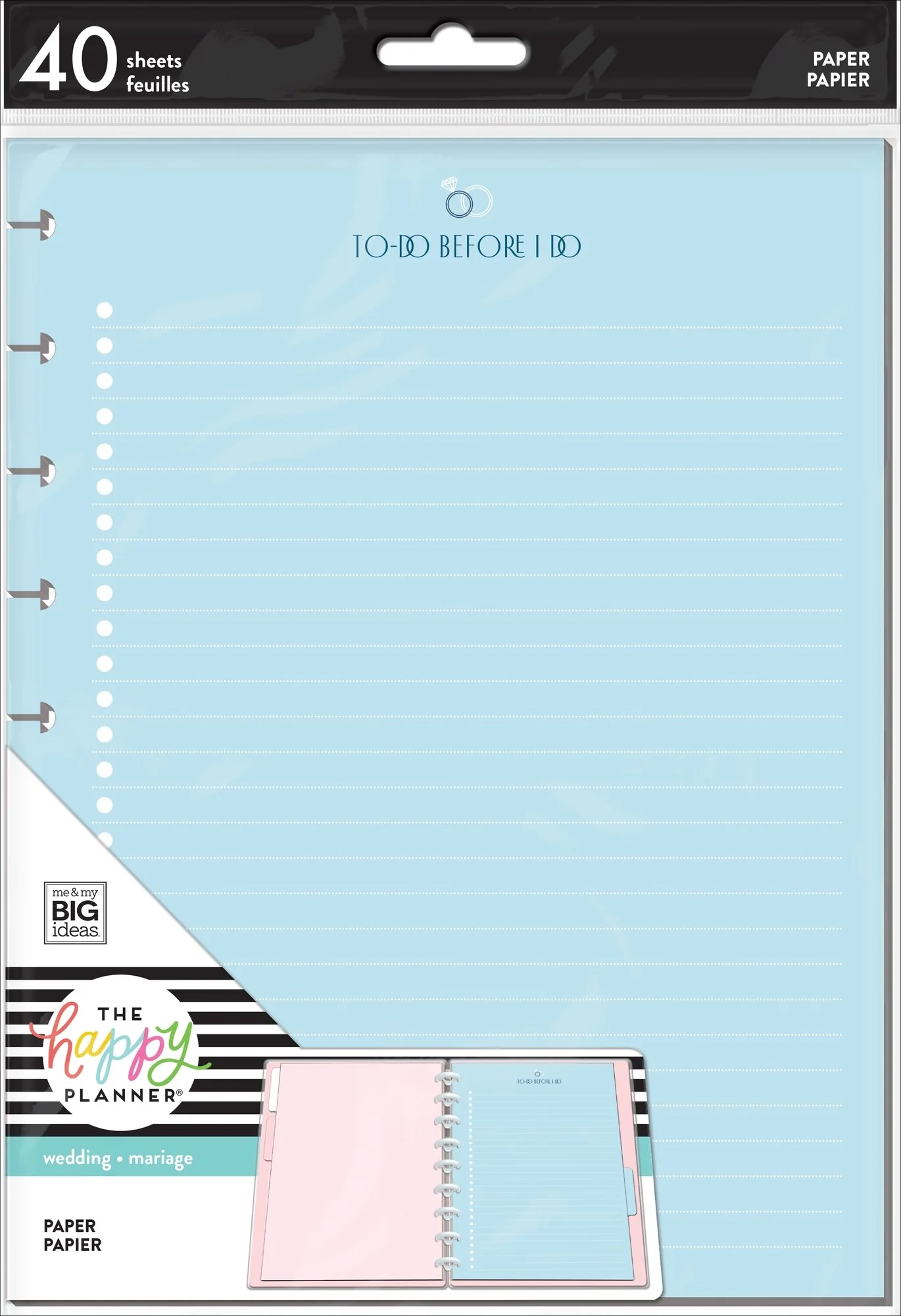 Classic Filler Paper - Wedding To Do