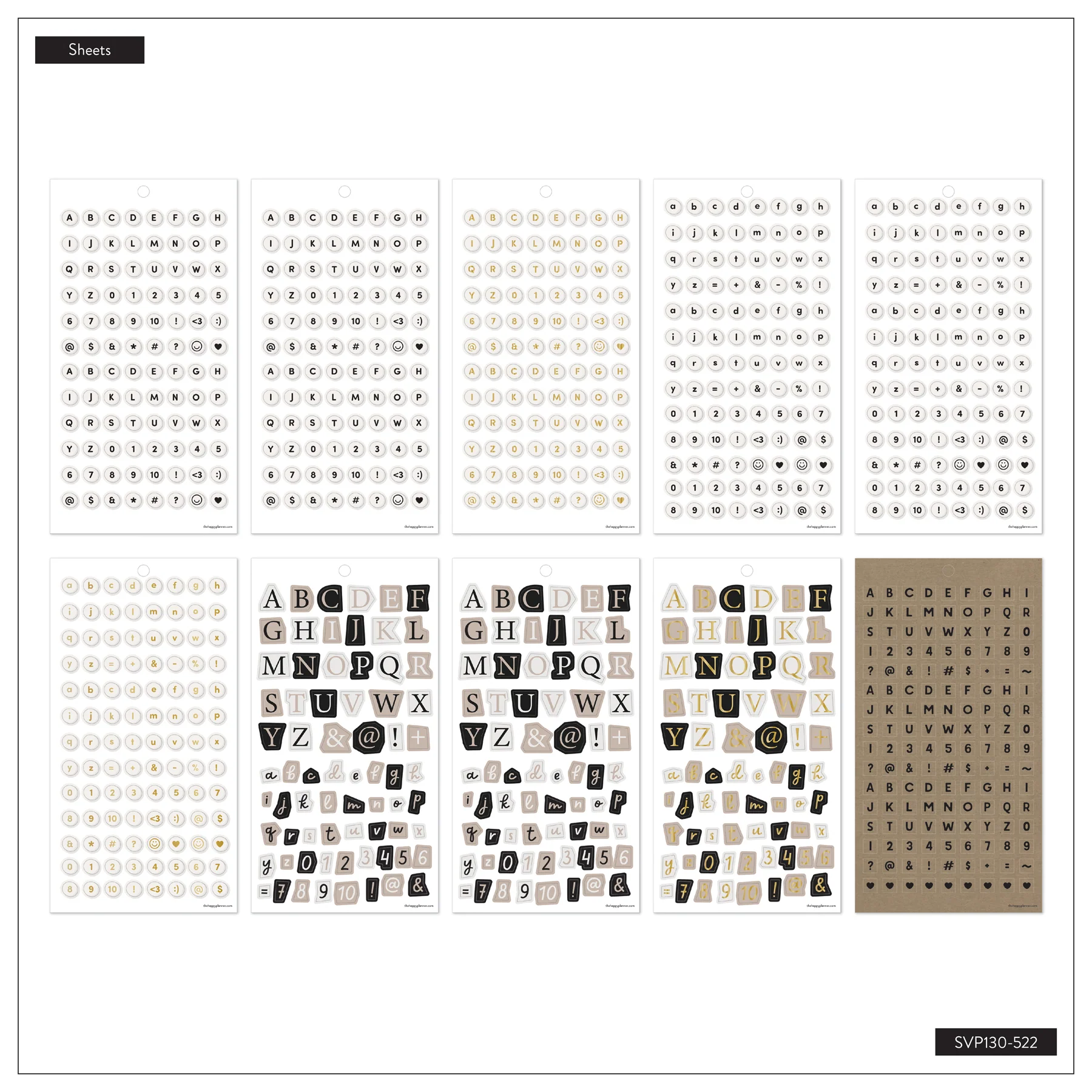 Lovely Letters - Value Pack Stickers - Image 9