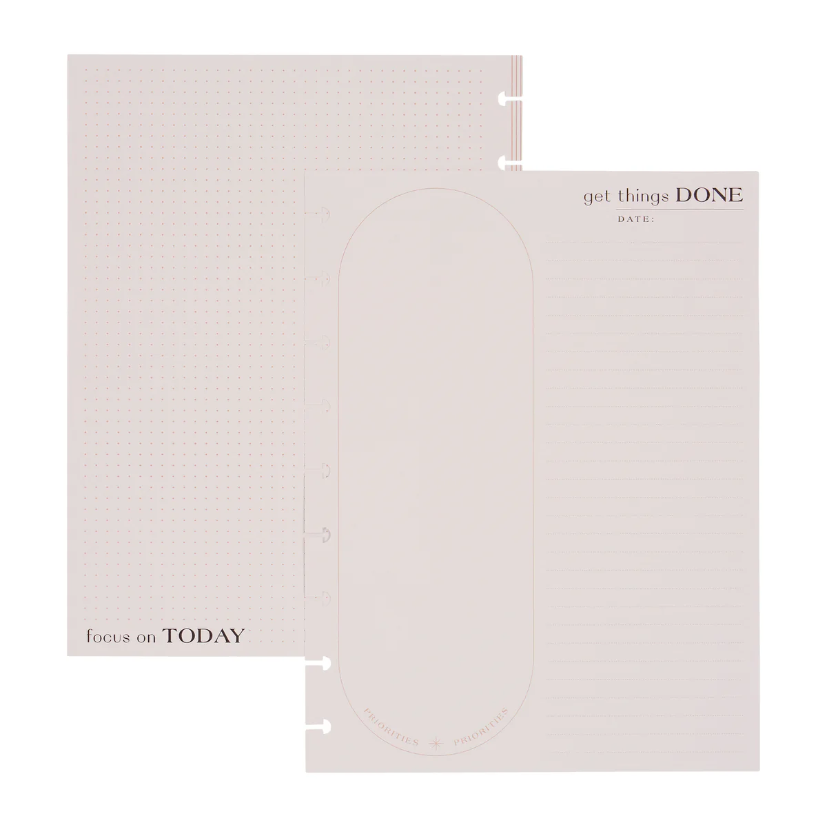 Modern Craft - Dashboard + Dot Grid Classic Filler Paper - 40 Sheets