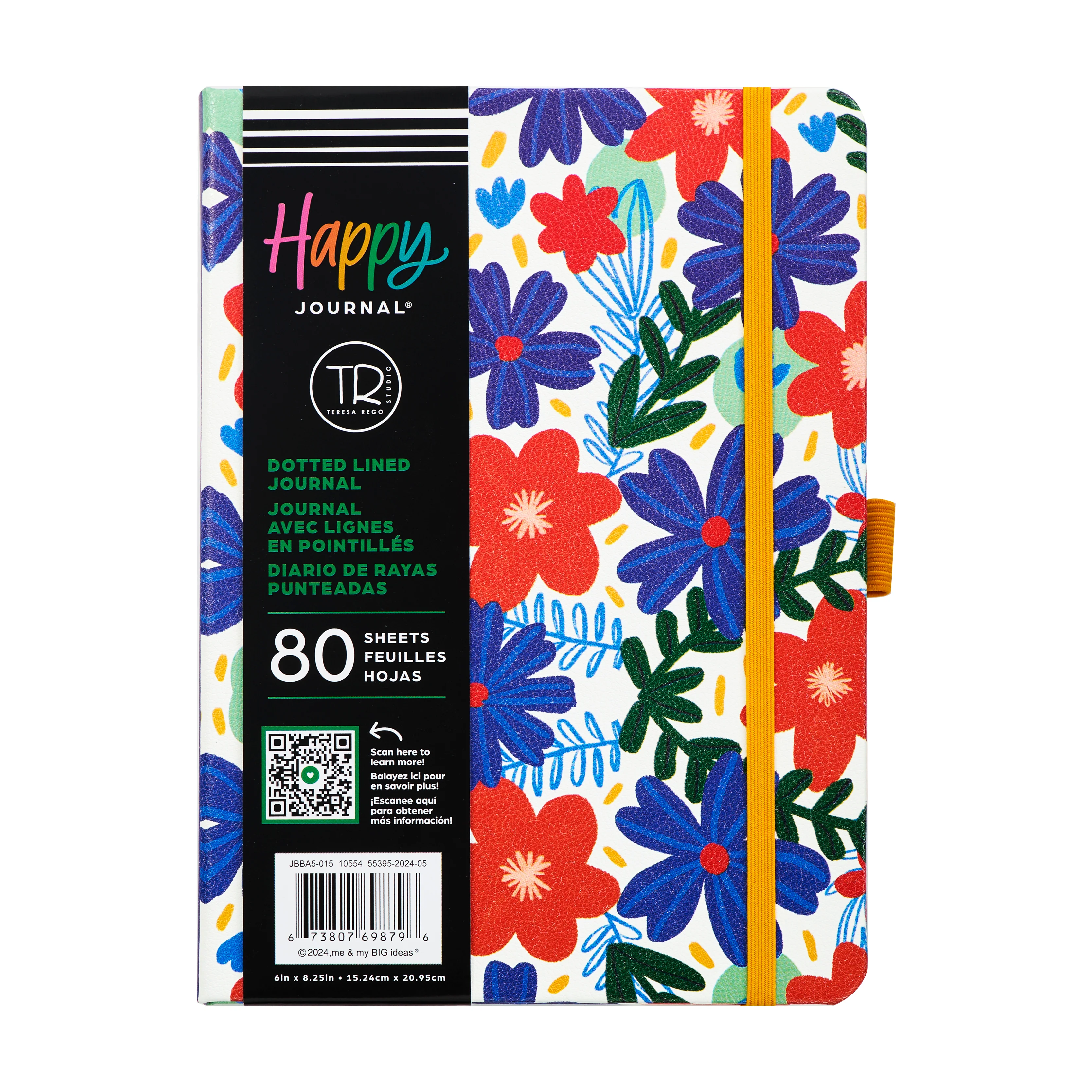 Pop of Joy - Dotted Lined Happy Journal - 80 Sheets - Image 4