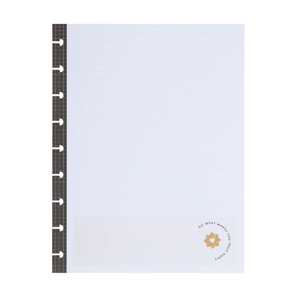 Quirky Plans Student - Dotted Lined Classic Filler Paper - 40 Sheets