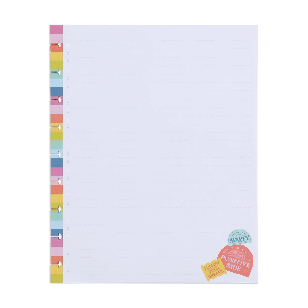 Spread Some Happy - Bullet List Classic Filler Paper - 40 Sheets