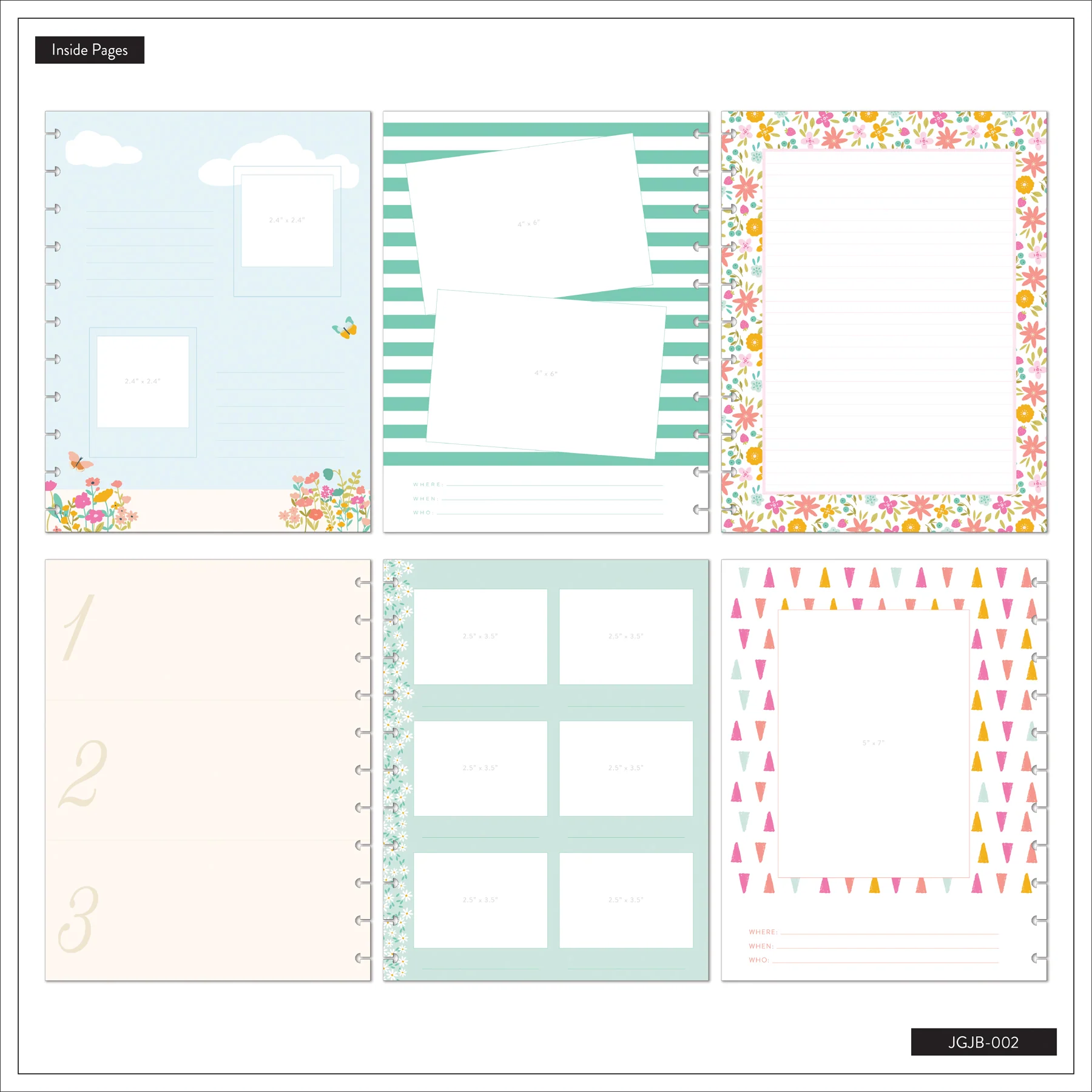 Squad Girls Society - Big Happy Memory Keeping Photo Journal - 80 Sheets - Image 14