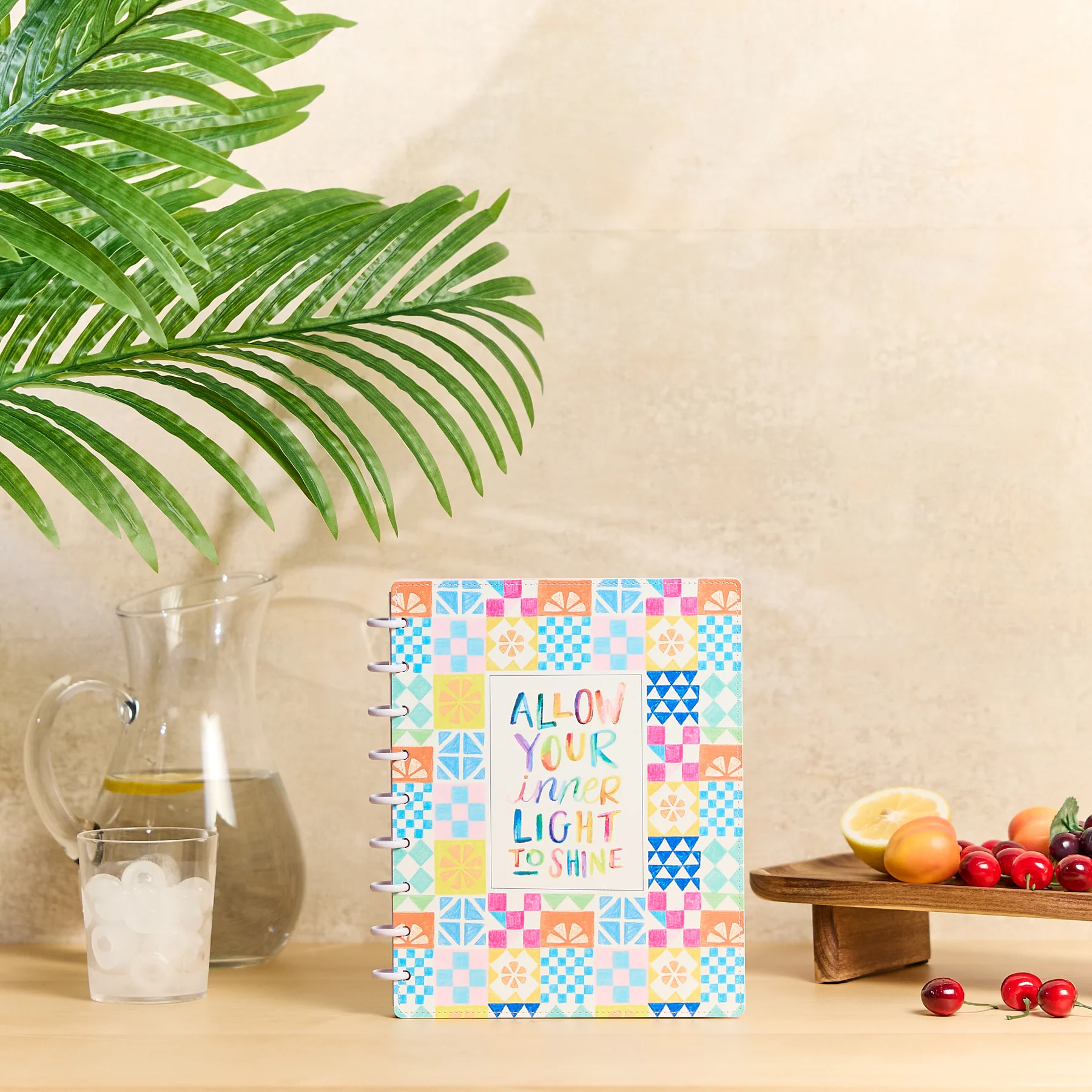 Sunshine Splash - DELUXE Dotted Lined Classic Notebook - 60 Sheets - Image 3