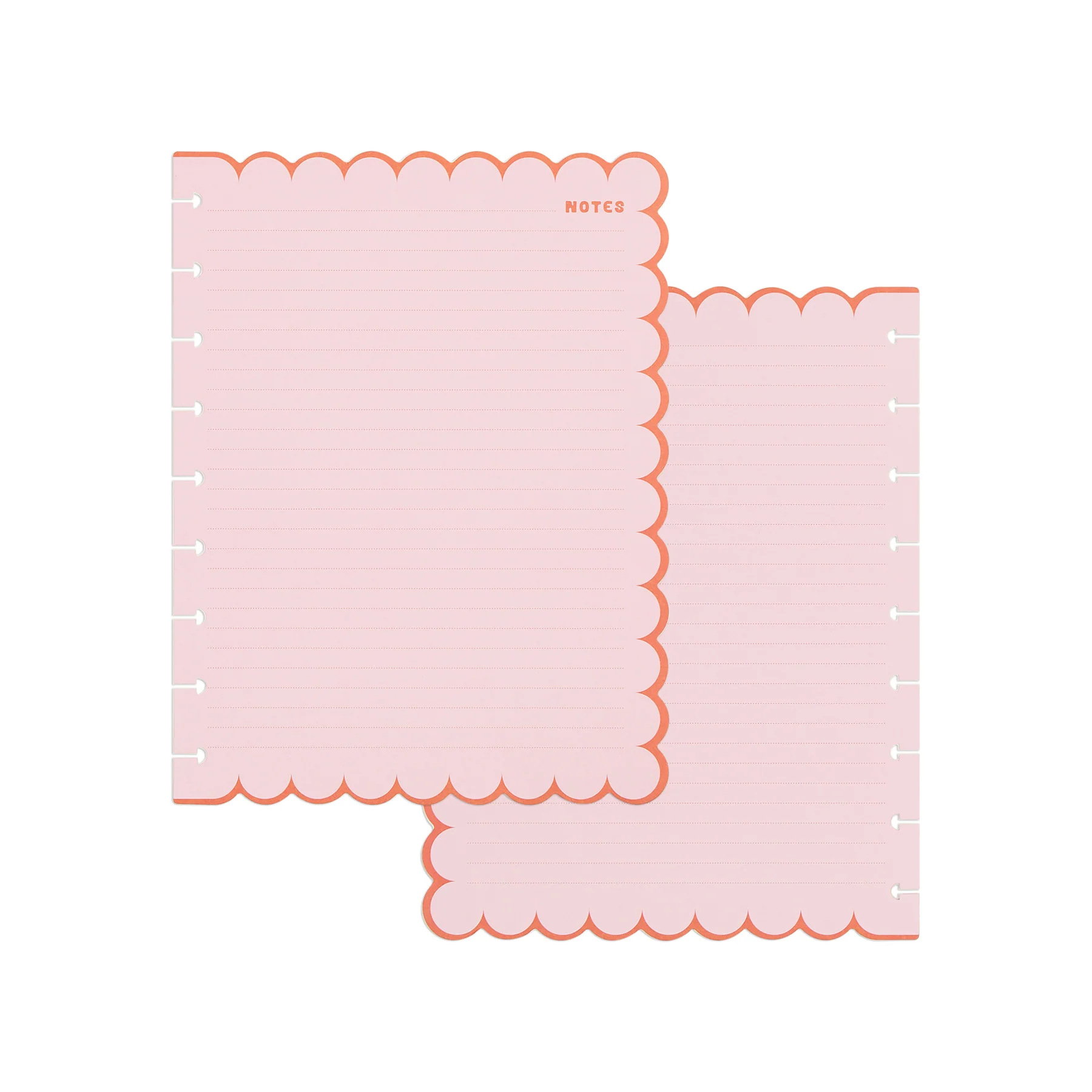 Sunshine Splash - Scalloped Edge Dotted Lined Classic Filler Paper - 40 Sheets - Image 10