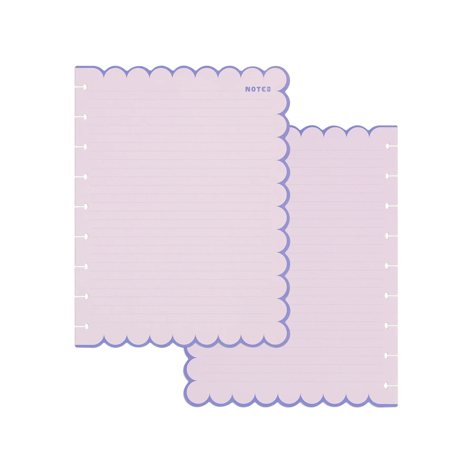 Sunshine Splash - Scalloped Edge Dotted Lined Classic Filler Paper - 40 Sheets - Image 8
