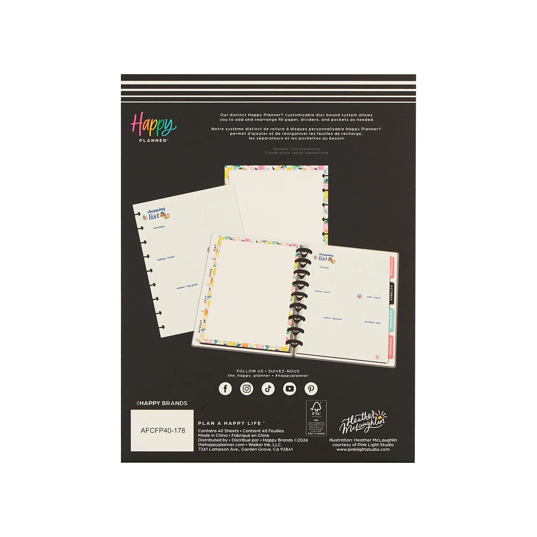 Sunshine Splash - Shopping List Classic Filler Paper - 40 Sheets - Image 11