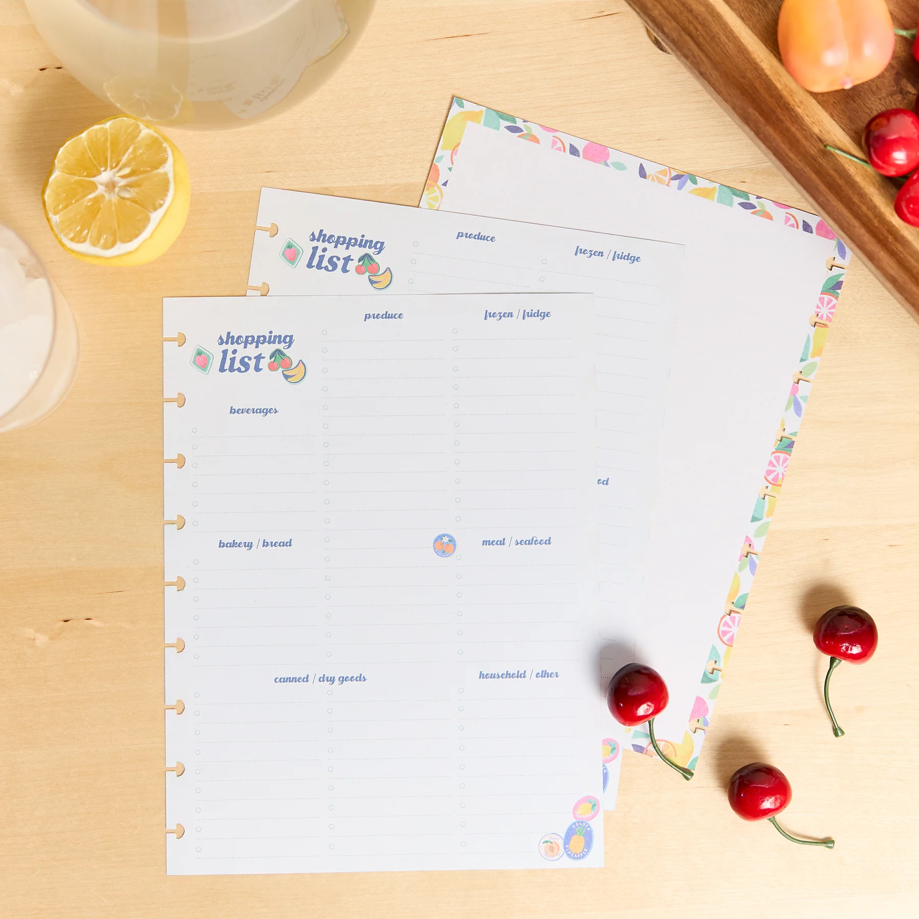 Sunshine Splash - Shopping List Classic Filler Paper - 40 Sheets - Image 6