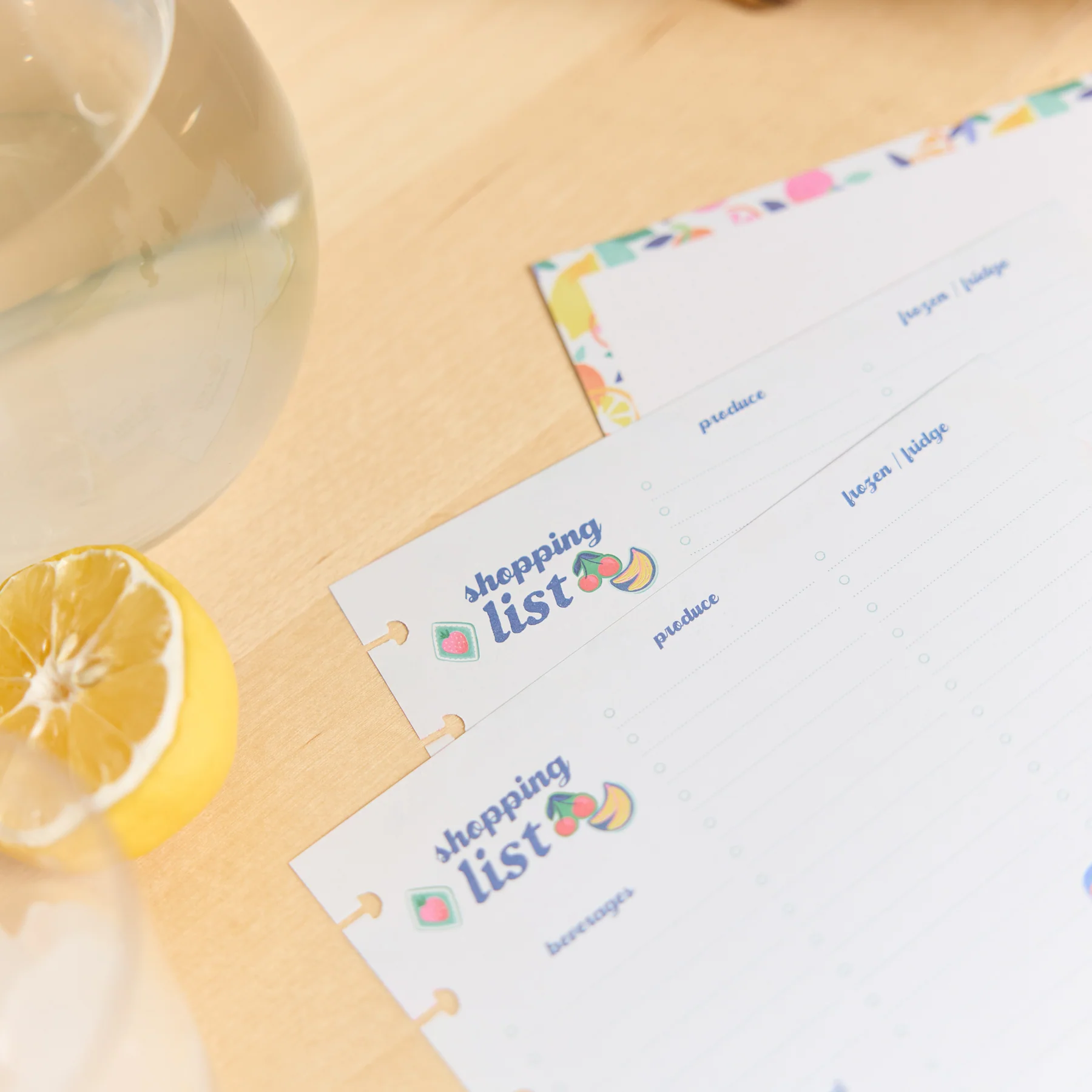 Sunshine Splash - Shopping List Classic Filler Paper - 40 Sheets - Image 7