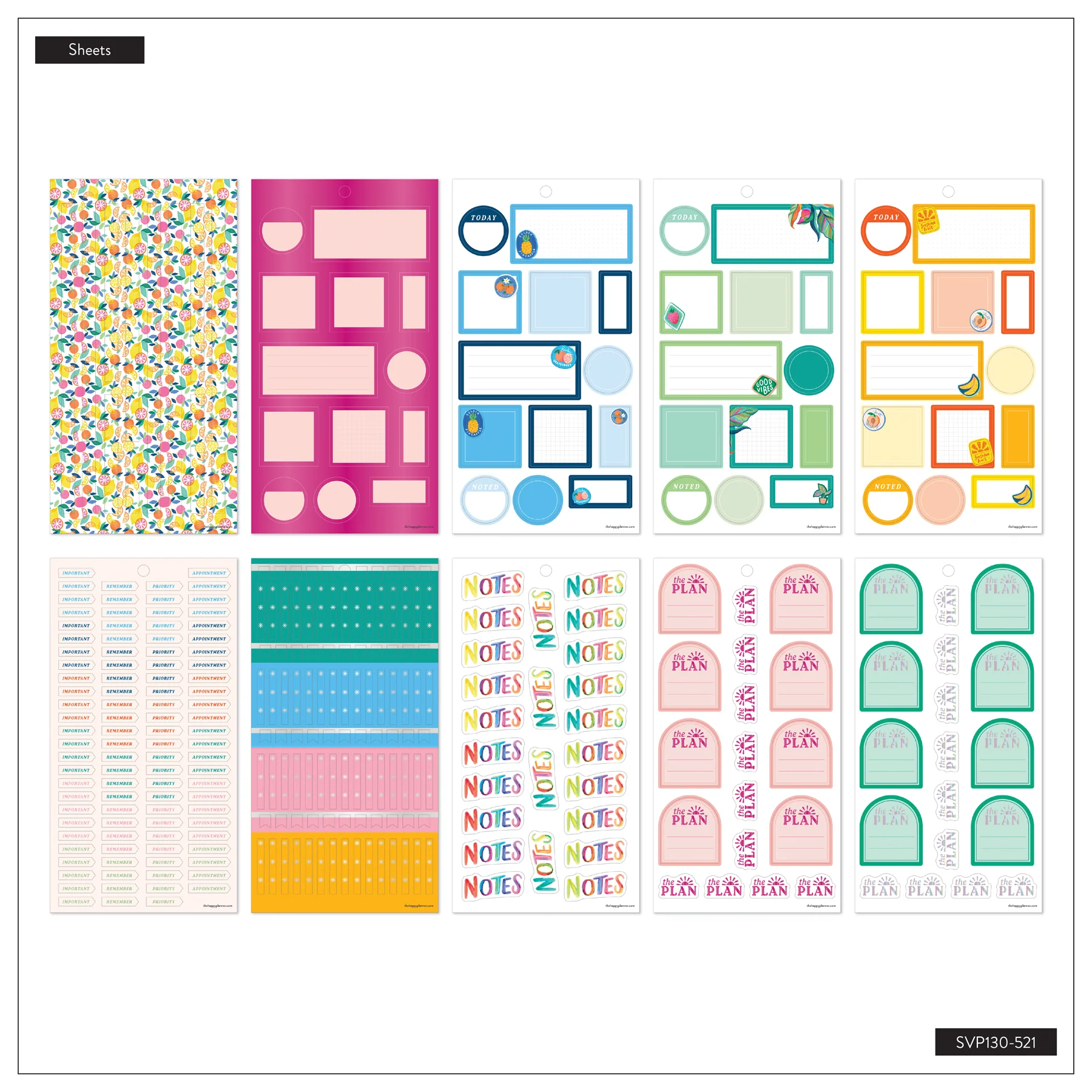 Sunshine Splash - Value Pack Stickers - Image 9