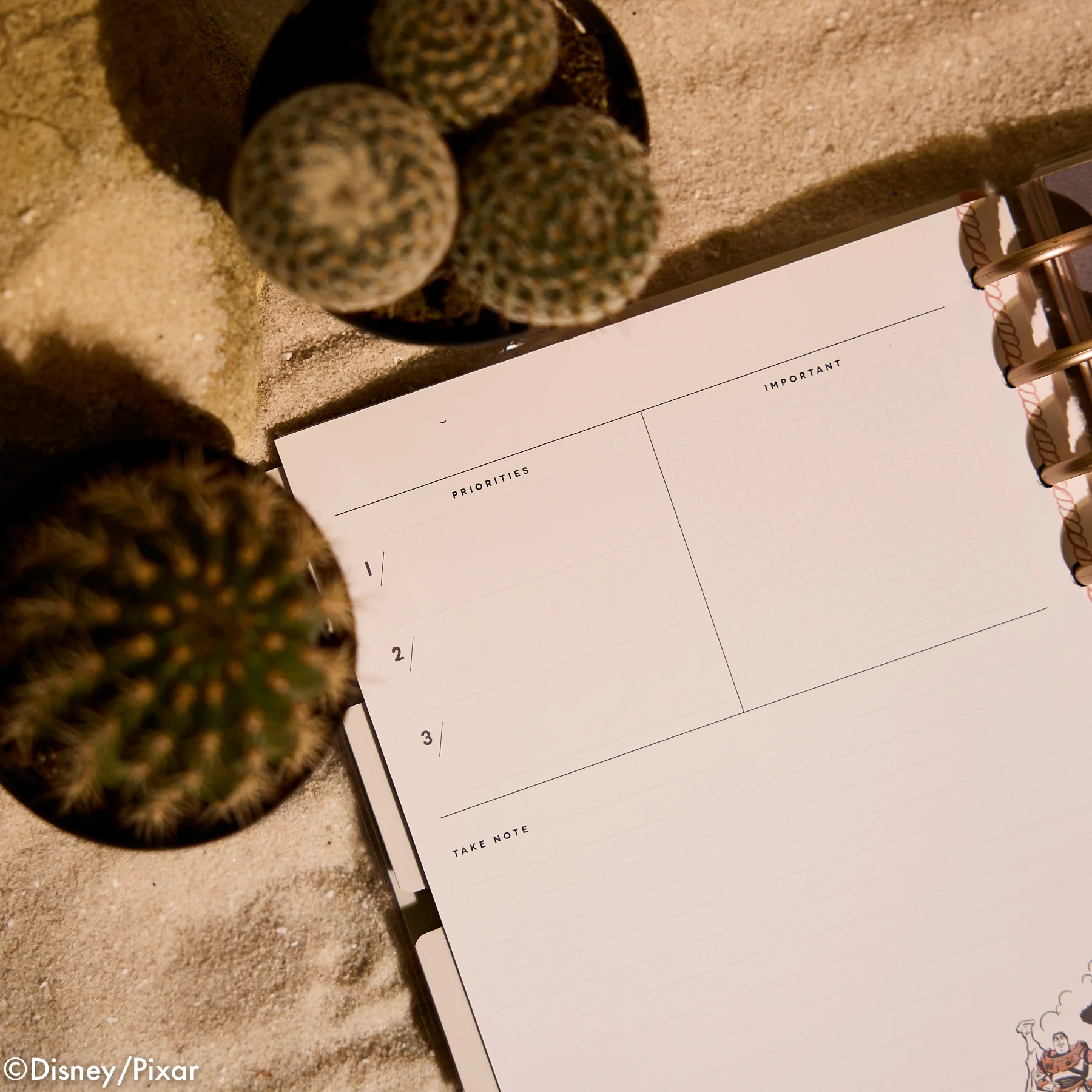 Undated Disney & Pixar Toy Story Desert Rodeo Customizable Planner - Classic Dashboard Layout - 12 Months - Image 10
