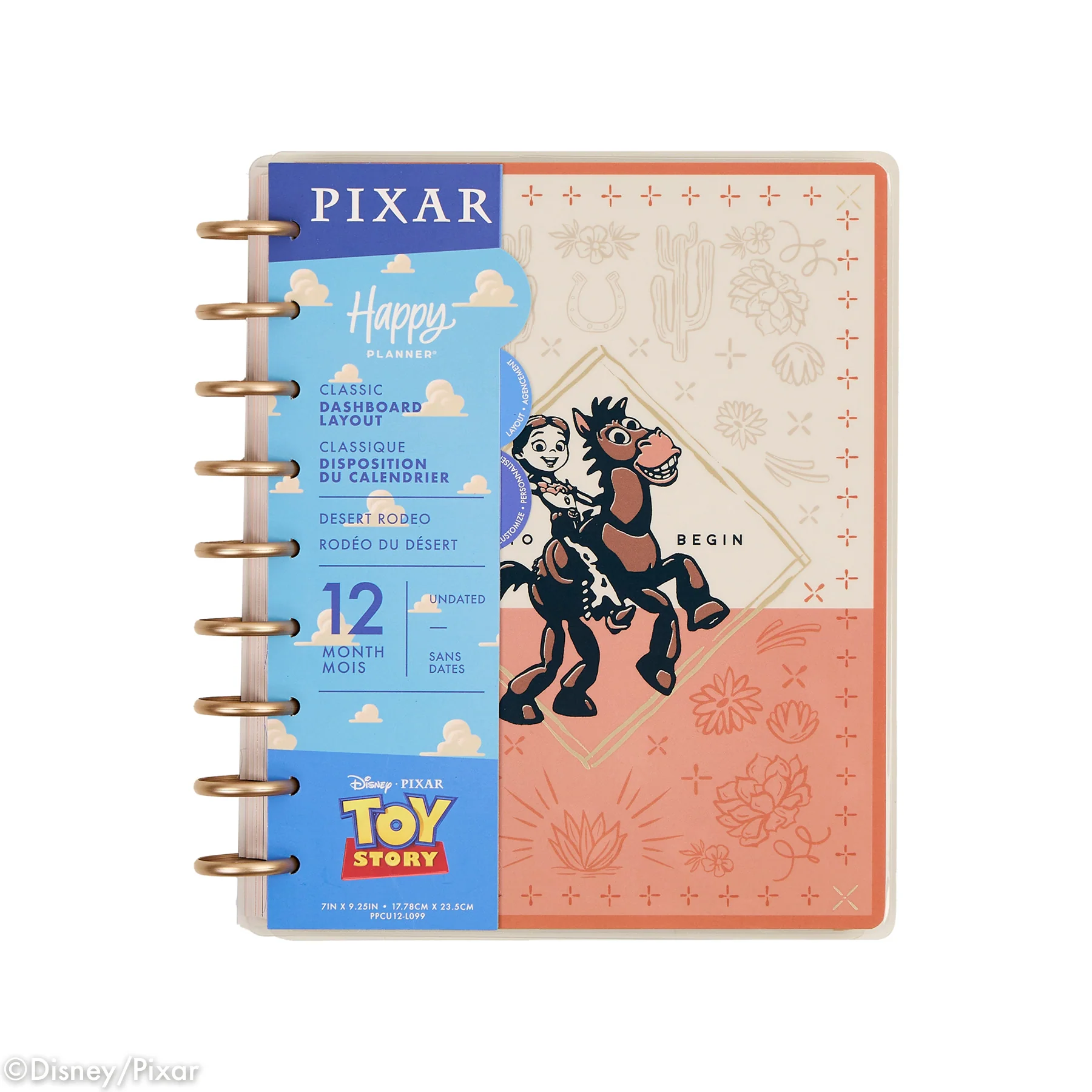 Undated Disney & Pixar Toy Story Desert Rodeo Customizable Planner - Classic Dashboard Layout - 12 Months - Image 20