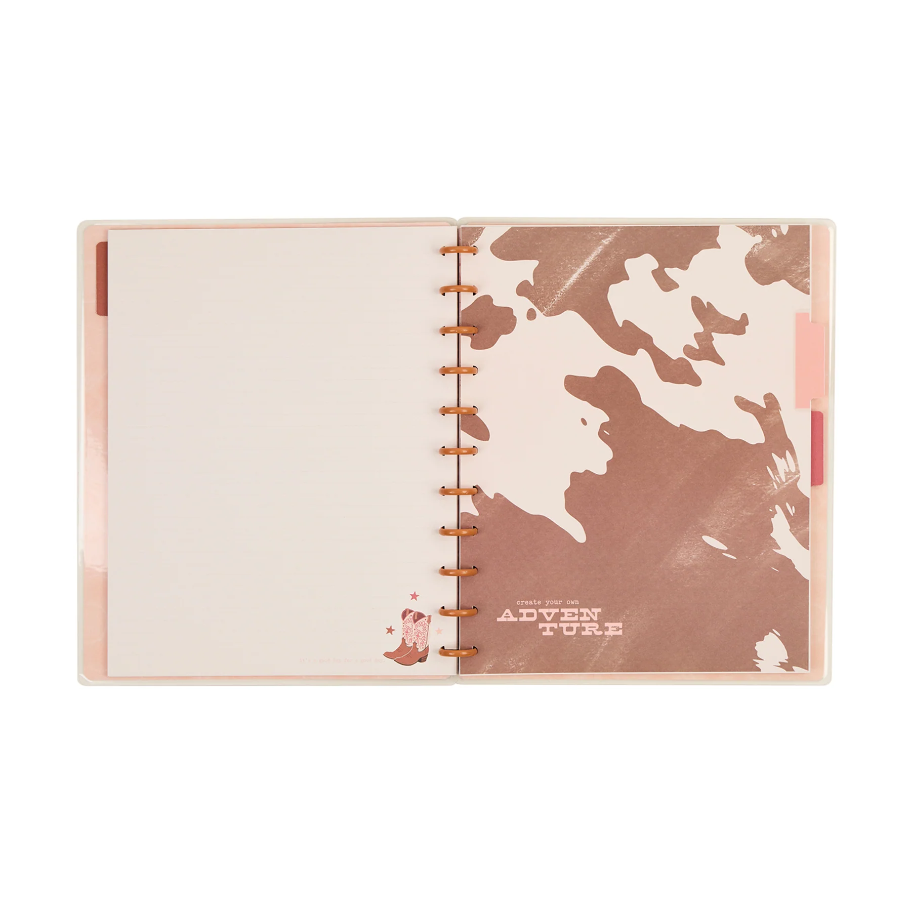Western Bloom - Dotted Lined Big Notebook - 60 Sheets - Image 10