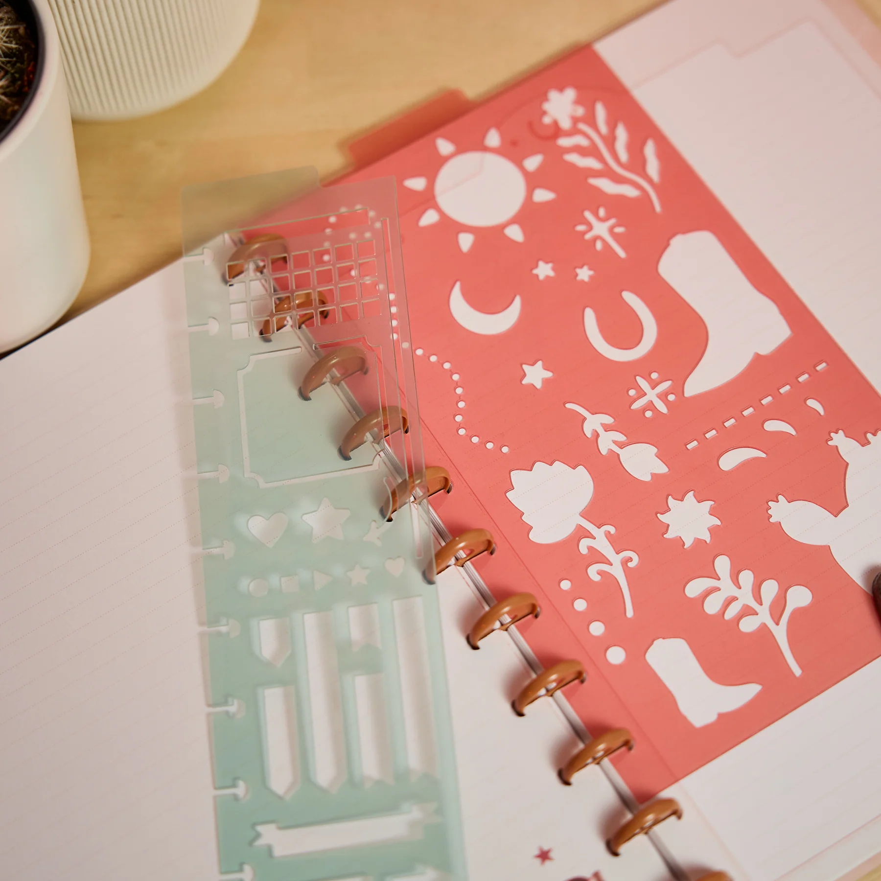 Western Bloom - Snap-in Stencil Bookmarks - 3 Pack - Image 4
