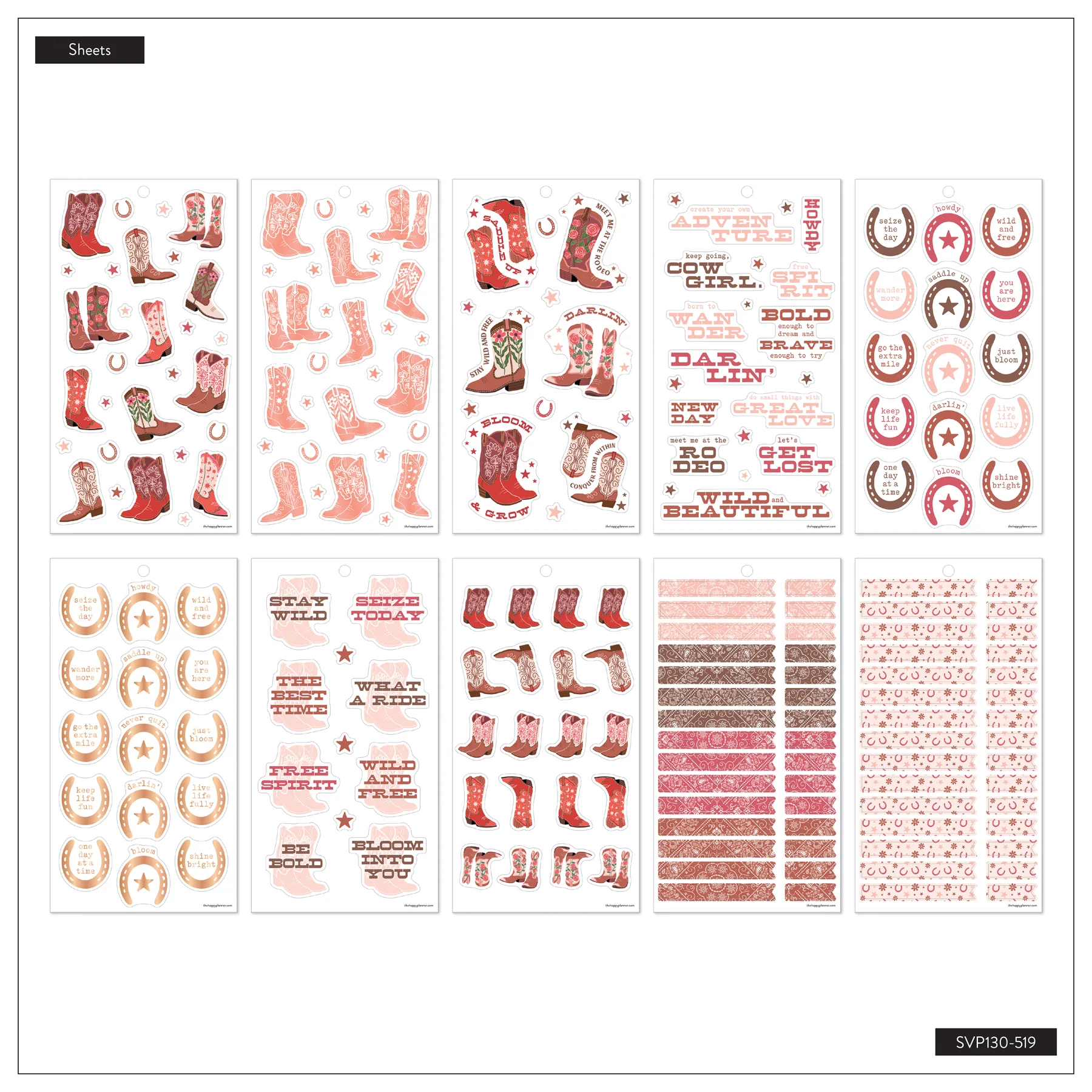 Western Bloom - Value Pack Stickers - Image 10